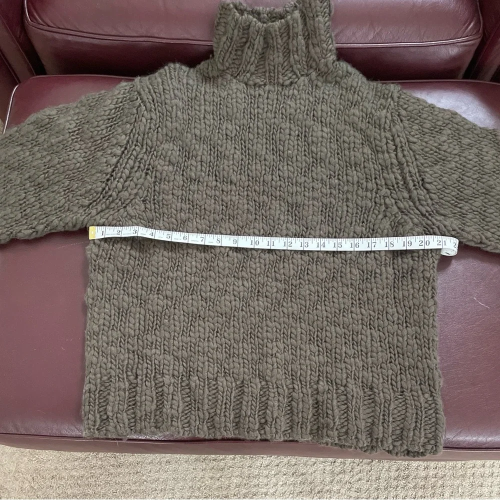 L.L. Bean Women's Wool Sweater - Brown - Picture 7 of 7